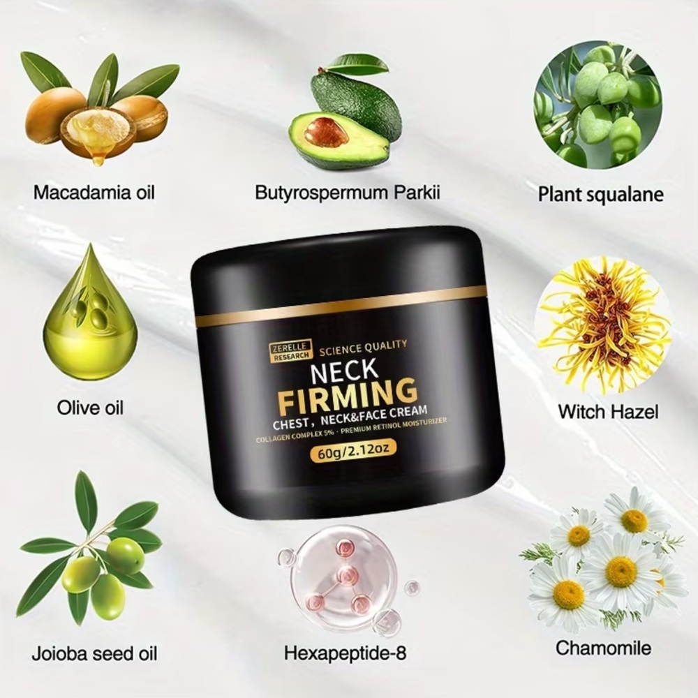 60 grams| CHEST NECK & FACE CREAM - Enriched with Retinol, Collagen NEW - Picture 4 of 6